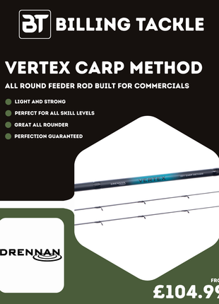 Vertex Carp Method Rods | All Sizes from £104.99