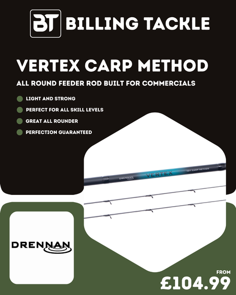 Vertex Carp Method Rods | All Sizes from £104.99