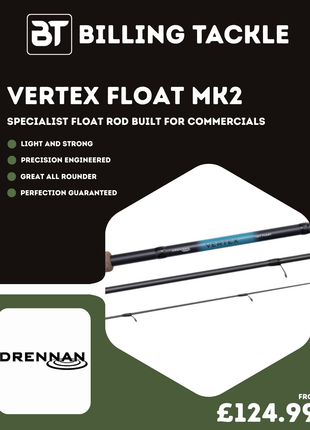 Vertex Float Rods MK2 | All Sizes from £124.99