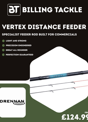 Vertex Distance Feeder Rods | All Sizes from £124.99