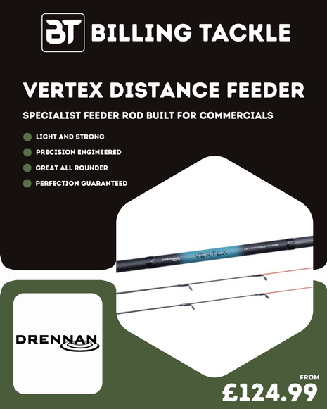 Vertex Distance Feeder Rods | All Sizes from £124.99