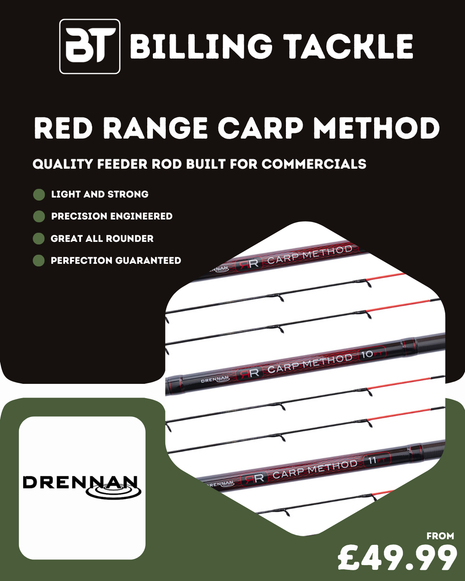 Drennan Red Range Carp Method Rods | All Sizes from £49.99