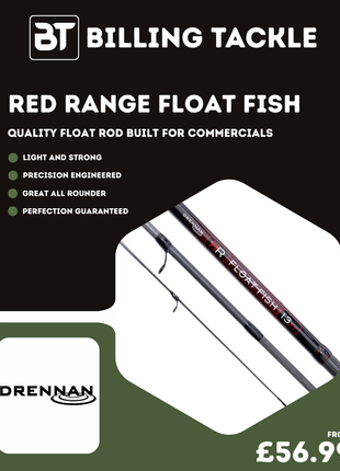 Drennan Red Range Float Fish Rods | All Sizes from £56.99