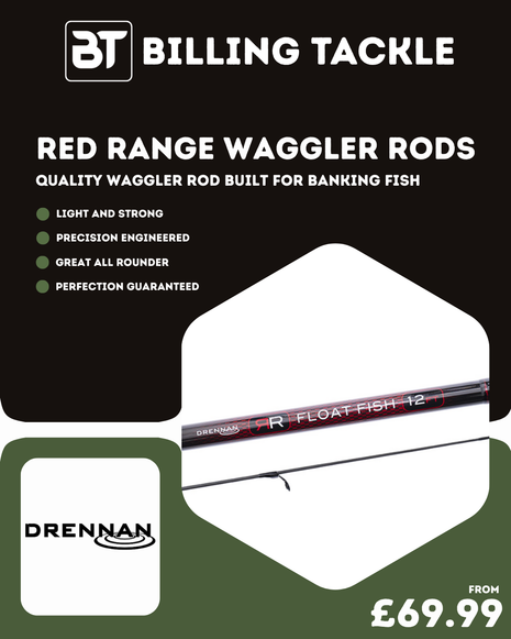 Drennan Red Range Waggler Fishing Rods | All Sizes from £69.99