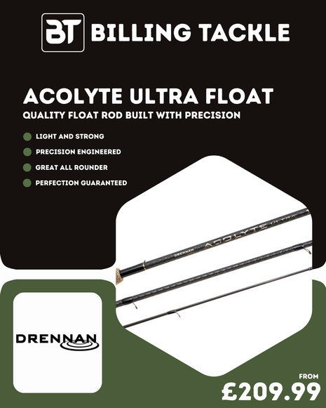 Drennan Acolyte Ultra Float Rods | All Sizes from £209.99