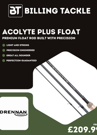 Drennan Acolyte Plus Float Rods | All Sizes from £209.99