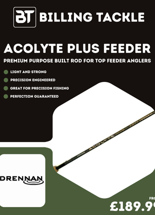 Drennan Acolyte Plus Feeder Rods | All Sizes from £199.99