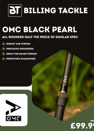 OMC Black Pearl Rods | All Rounder Excellence from £99.99