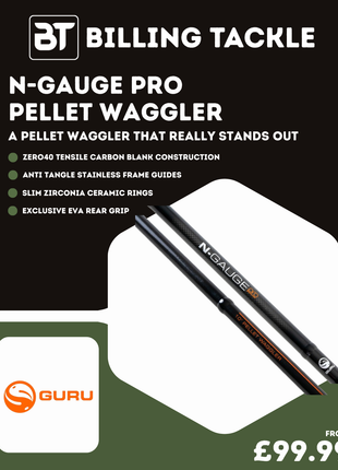 N-Gauge Pro Pellet Waggler | All Sizes in Stock from £99.99