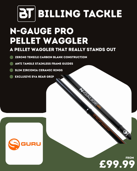 N-Gauge Pro Pellet Waggler | All Sizes in Stock from £99.99