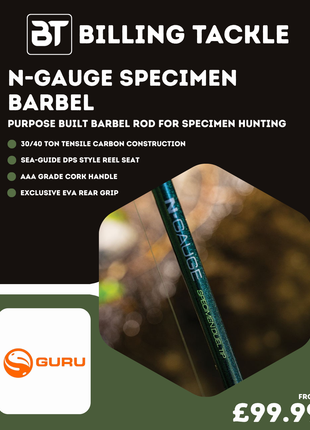 N-Gauge Specimen Barbel Specialist 12' 2.25lb | In Stock £99.99