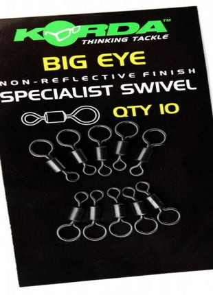 Korda Big Eye Specialist Swivel (Non-Reflective Finish) by Billing Tackle