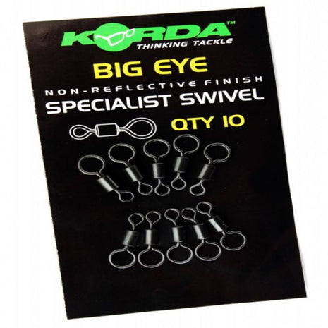 Korda Big Eye Specialist Swivel (Non-Reflective Finish) by Billing Tackle