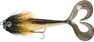 Soft Olio Moustache 18 Pre Rigged Black Widow by Billing Tackle
