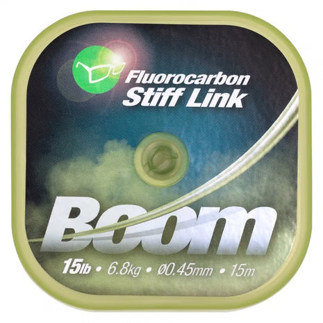 Korda Boom Fluorocarbon Stiff Link (15m) by Billing Tackle