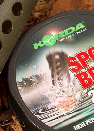 Korda Spod Braid High Performance Braided Line (Fluoro Green / 20lb / 300m / 00.16mm) by Billing Tackle