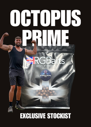 Octopus Prime 5kg Bundle | Boilies & 1L Liquid | Exclusive Stockist. All Sizes Available