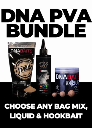 DNA Bug PVA Bundle Create Your Bundle Carp Bait Pellets by Billing Tackle