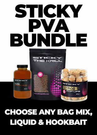 Sticky Baits PVA Bundle Carp Bait Pellets Build Your Own Kit by Billing Tackle