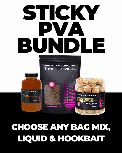 Sticky Baits PVA Bundle Carp Bait Pellets Build Your Own Kit by Billing Tackle