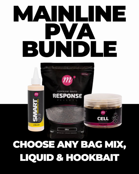 Mainline PVA Bundle Carp Bait Pellets Build Your Own Kit by Billing Tackle