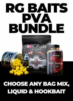 RG Baits PVA Bundle Carp Bait Pellets Build Your Own Kit by Billing Tackle