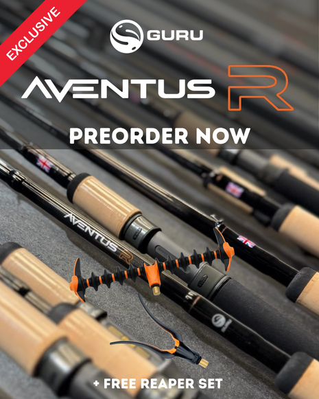 GURU Aventus R Rods | Full Range Available | Order Now & Get a FREE Set of Reaper Rod Rests