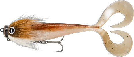 Soft Olio Moustache 18 Pre Rigged Cappuccino by Billing Tackle