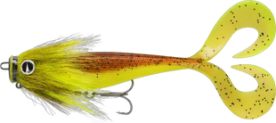 Soft Olio Moustache 18 Pre Rigged Chartreuse by Billing Tackle