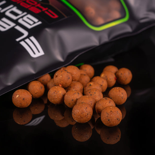Elevate Baits Spicy Chorizo Boilies 1kg by Billing Tackle