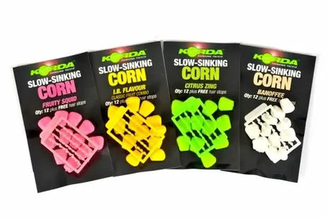 Korda Popup & Sinking Corn | Full Range Available by Billing Tackle