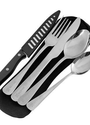 Sonik Sizzla Cutlery Set - Fishing/Camping Cookware by Billing Tackle