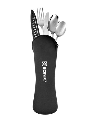 Sonik Sizzla Cutlery Set - Fishing/Camping Cookware by Billing Tackle