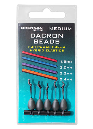Drennan Dacron Beads for Power Pull & Hybrid Elastics by Billing Tackle