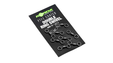 Korda Double Ring Swivel (PTFE Coated) by Billing Tackle