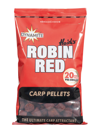 Robin Red Pellets Groundbait - Dynamite Baits Haiths Robin Red - Full Range