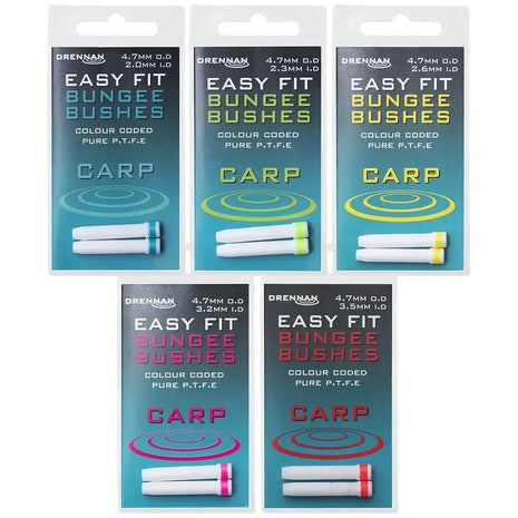 Drennan Easy Fit Bungee Bushes Match (3.5mm O.D) by Billing Tackle