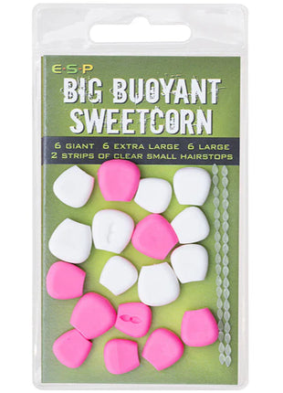Esp big buoyant sweetcorn (pink & white) by Billing Tackle