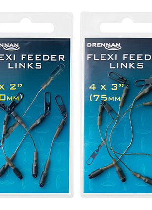 Drennan Flexi Feeder Links 4x3” (75mm) by Billing Tackle