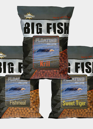 Dynamite Big Fish Floating Pellets by Billing Tackle