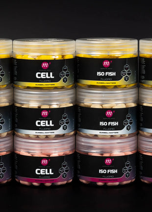Mainline Fluoro Dumbell Wafters | Essential Cell ISO Sweet Cell ISO Fish