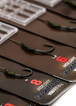Korda Dark Matter Carp Rig Wide Gape (Free Extenda Stops)