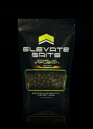 Elevate Baits Garlic Infusion Boilies 5kg by Billing Tackle