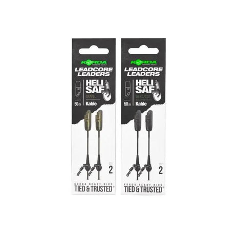 Korda Kable Leadcore Leaders 2x Heli Safe by Billing Tackle