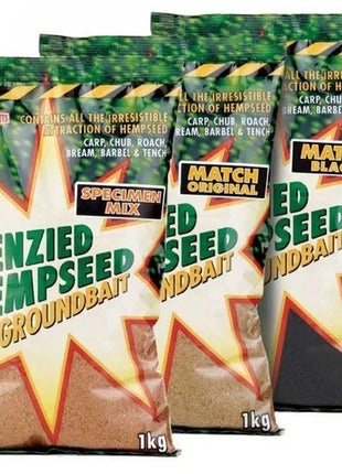 Dynamite Frenzied Hempseed Groundbaits 1kg by Billing Tackle