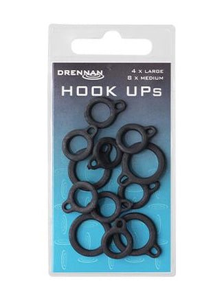 Drennan Hook Ups (4x Large, 8x Medium) by Billing Tackle