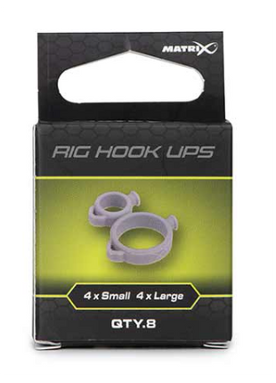 Matrix Rig Hook Ups (4x Small 4x Large) by Billing Tackle