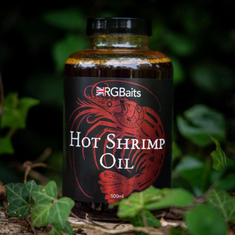 RG Baits Hot Shrimp Oil (500ml)