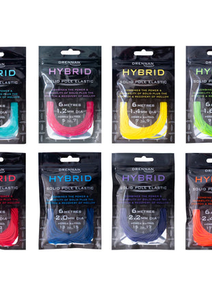 Drennan Hybrid Solid Pole Elastic (6m) by Billing Tackle