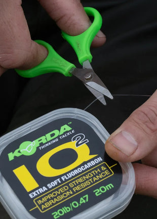Korda IQ2 Improved Strength & Abrasion Resistance - Extra Soft Fluorocarbon by Billing Tackle